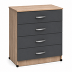 Modern 4-Drawer Chest Cabinet
