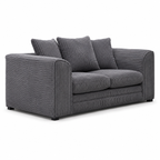 Corduroy Loveseat Sofa With Plush Cushions