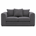 Corduroy Loveseat Sofa With Plush Cushions