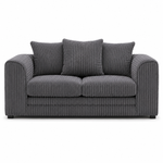 Corduroy Loveseat Sofa With Plush Cushions