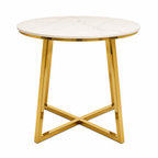 Round Dining Table With Marble Top
