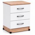 Modern 3-Drawer Bedside Cabinet
